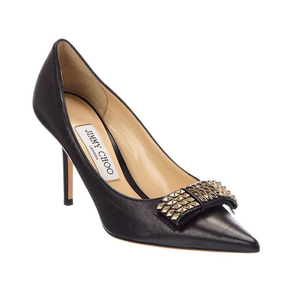 Jimmy Choo Love 85 Leather Pump, Black